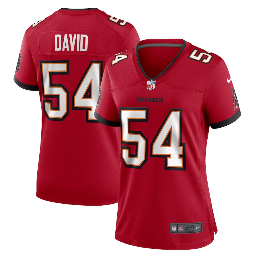 Women's Tampa Bay Buccaneers Lavonte David Nike Red Game Jersey