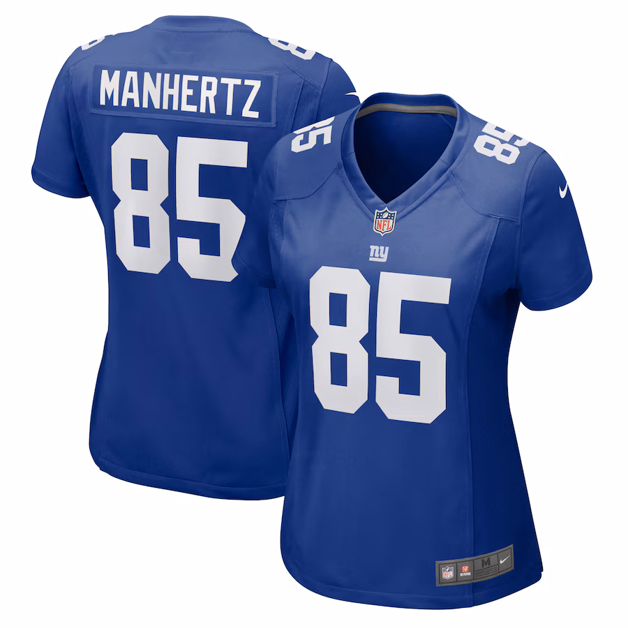 Women's New York Giants Chris Manhertz Nike Royal Game Jersey
