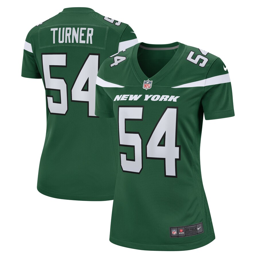 Women's New York Jets Billy Turner Nike Gotham Green Game Jersey