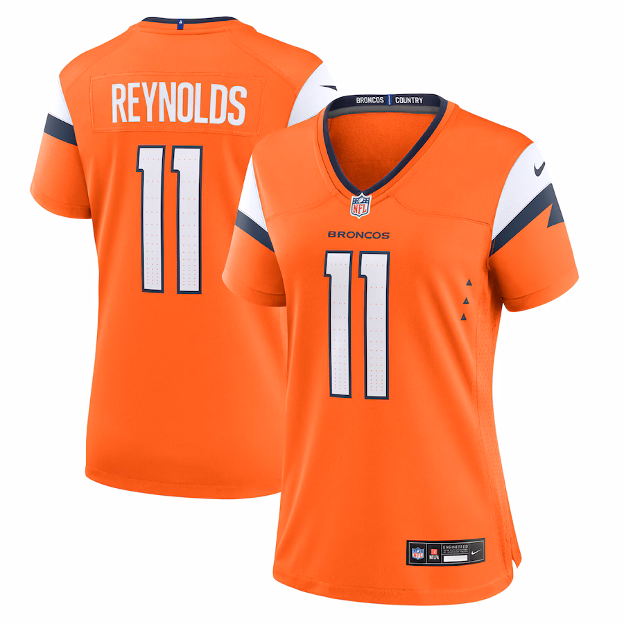 Women's Denver Broncos Josh Reynolds Nike Orange Game Jersey