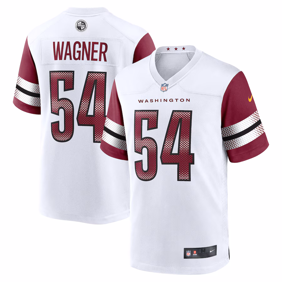 Men's Washington Commanders Bobby Wagner Nike White Game Jersey
