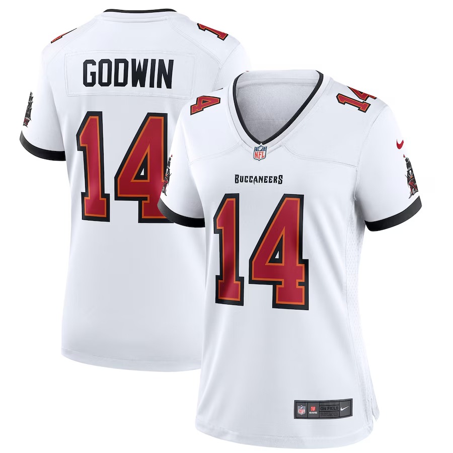 Women's Tampa Bay Buccaneers Chris Godwin Nike White Player Jersey
