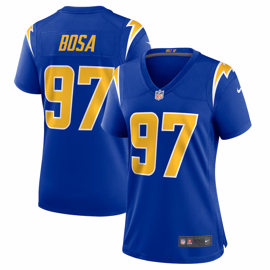 Women's Los Angeles Chargers Joey Bosa Nike Royal 2nd Alternate Game Jersey