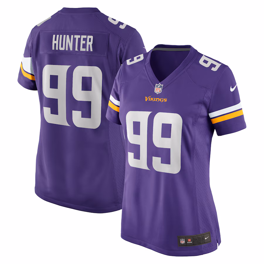Women's Nike Danielle Hunter Purple Minnesota Vikings Game Jersey