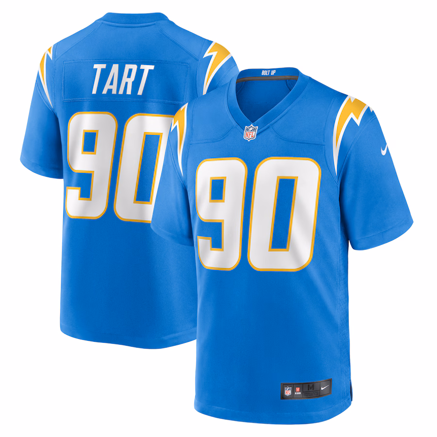 Men's Los Angeles Chargers Teair Tart Nike Powder Blue Team Game Jersey