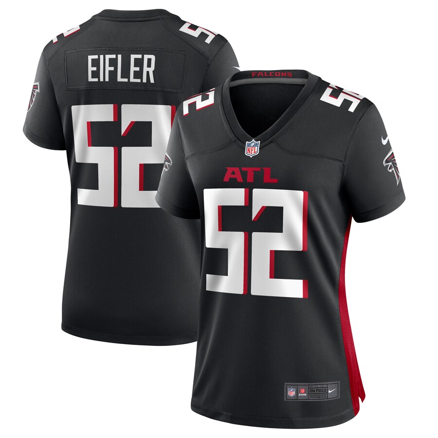 Women's Atlanta Falcons Milo Eifler Nike Black Game Jersey