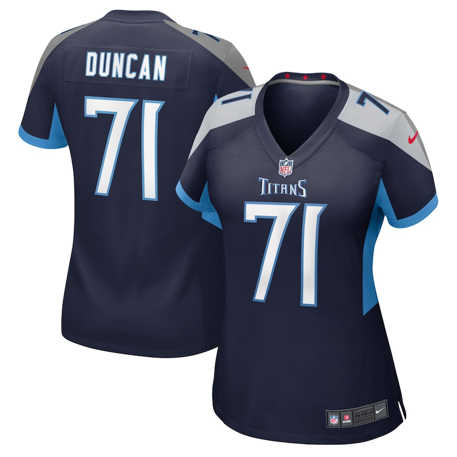 Women's Tennessee Titans Jaelyn Duncan Nike Navy Game Jersey