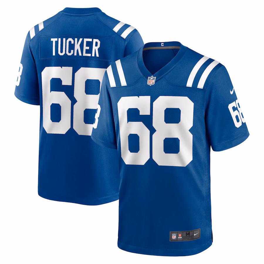 Men's Indianapolis Colts Dalton Tucker Nike Royal Game Jersey