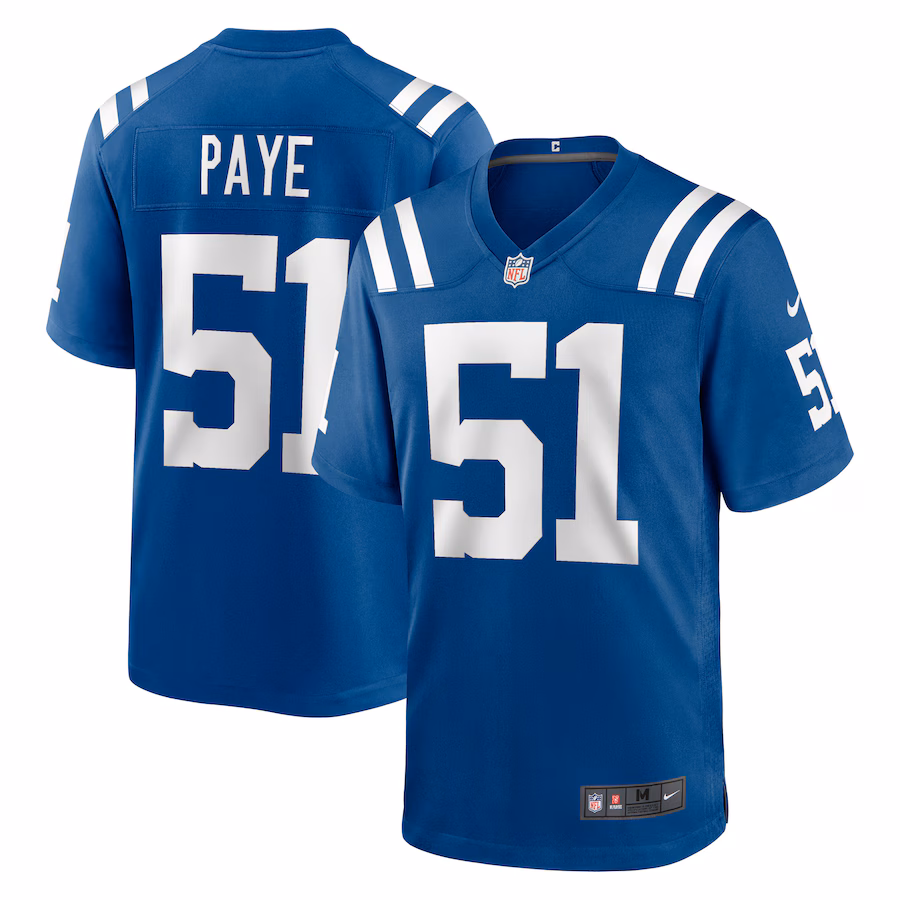 Men's Indianapolis Colts Nike Royal Game Jersey