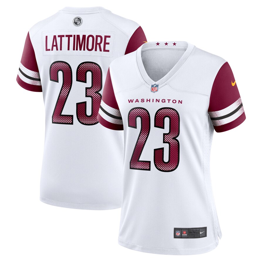 Women's Washington Commanders Marshon Lattimore Nike White Game Jersey