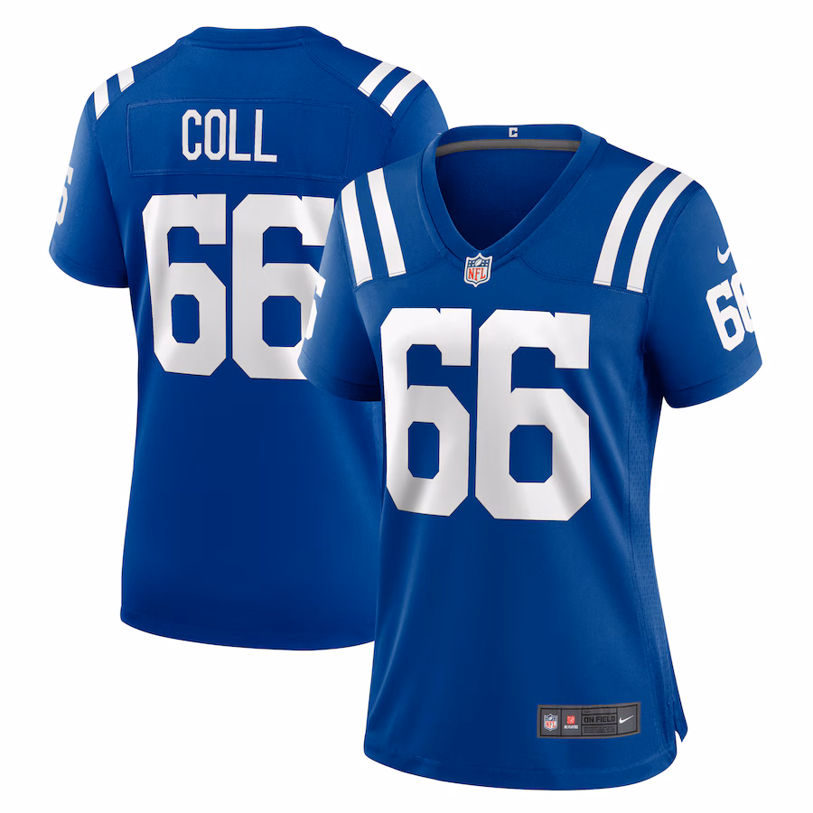 Women's Indianapolis Colts Ryan Coll Nike Royal Game Jersey