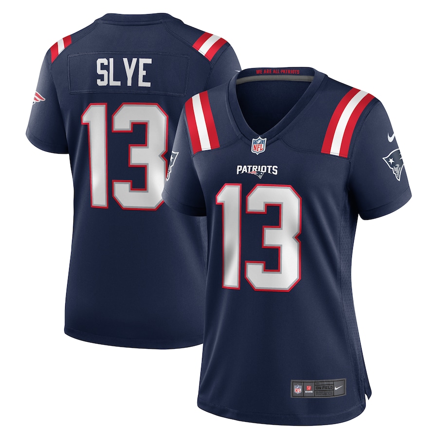 Women's New England Patriots Joey Slye Nike Navy Game Jersey