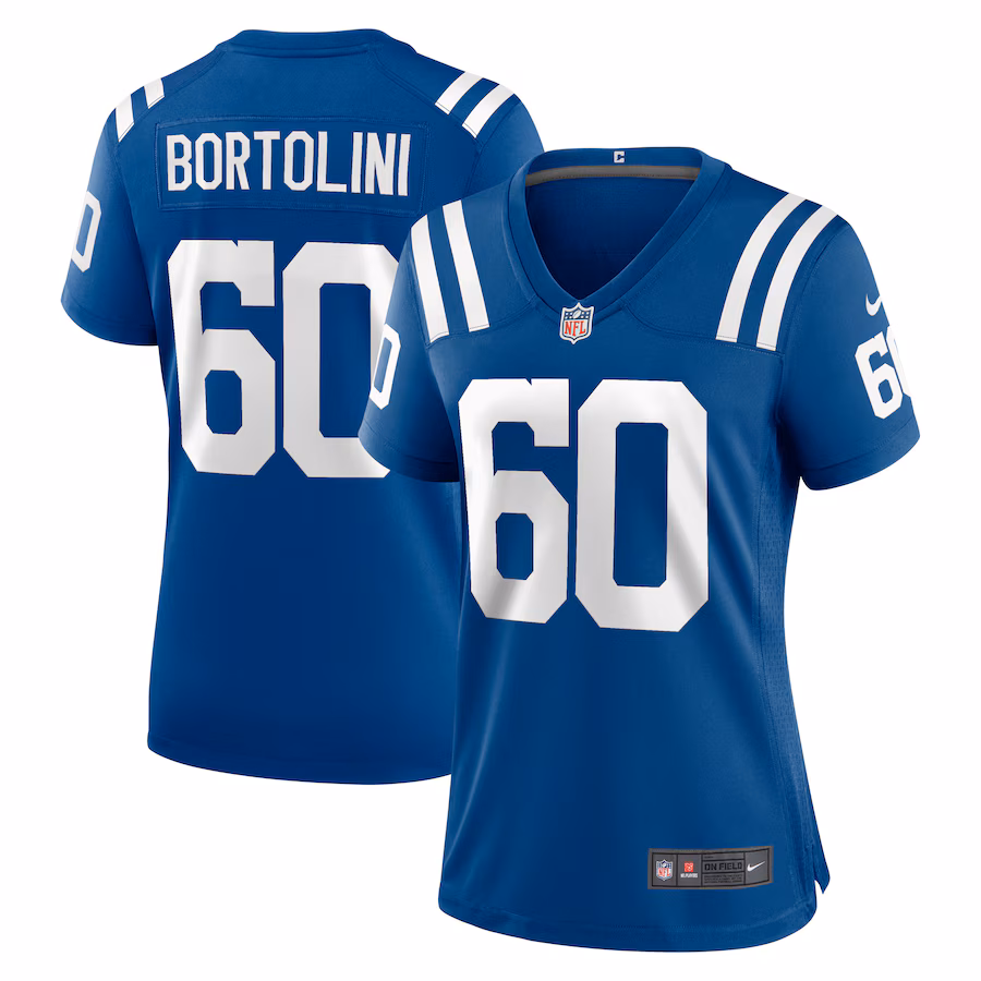 Women's Indianapolis Colts Tanor Bortolini Nike  Royal Game Jersey