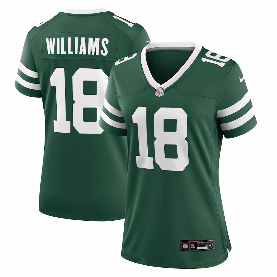 Women's New York Jets Mike Williams Nike Legacy Green Game Jersey