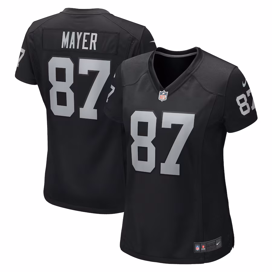 Women's Las Vegas Raiders Michael Mayer Nike Black Game Jersey