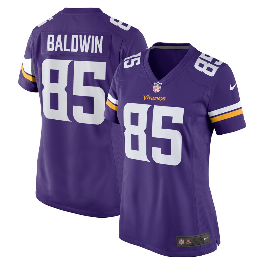Women's Minnesota Vikings Daylen Baldwin Nike Purple Game Jersey