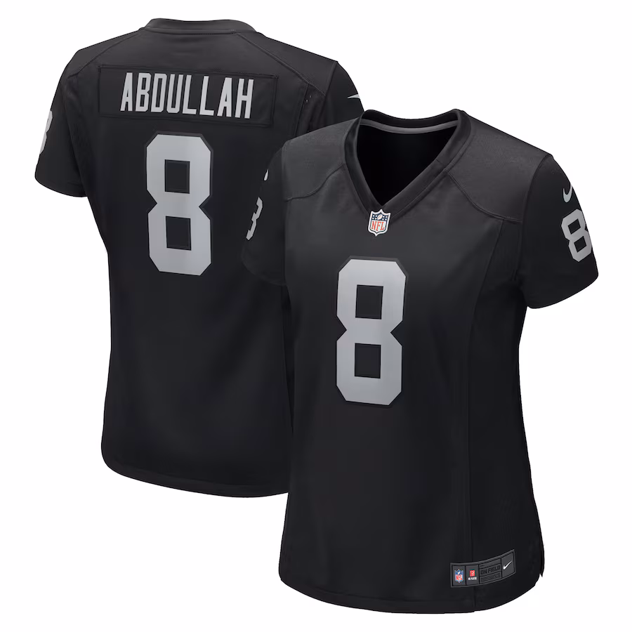 Women's Las Vegas Raiders Ameer Abdullah Nike Black Game Jersey