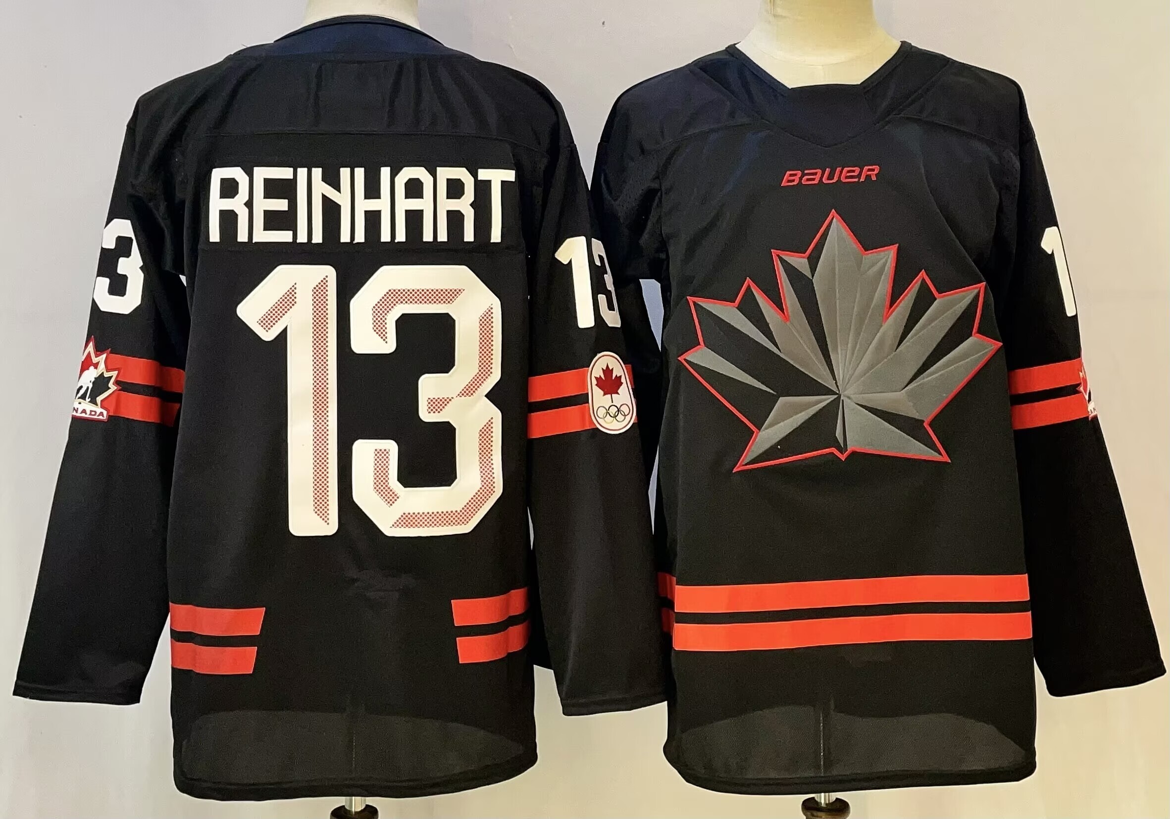 Brianne Jenner Signed Team Canada Olympic Jersey (COJO)