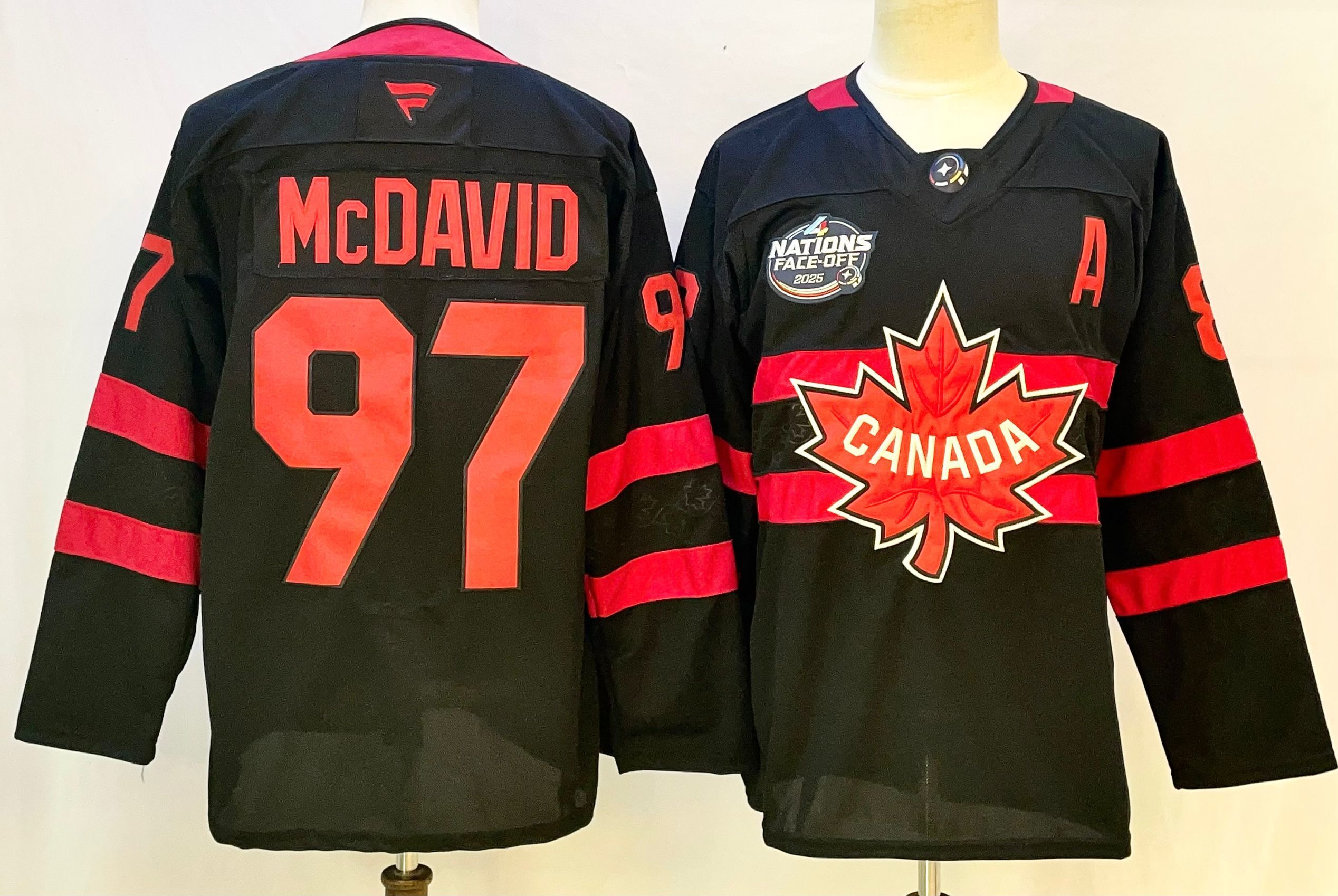 Connor McDavid Hockey Canada Bauer 2026 Olympics Replica Jersey – Red