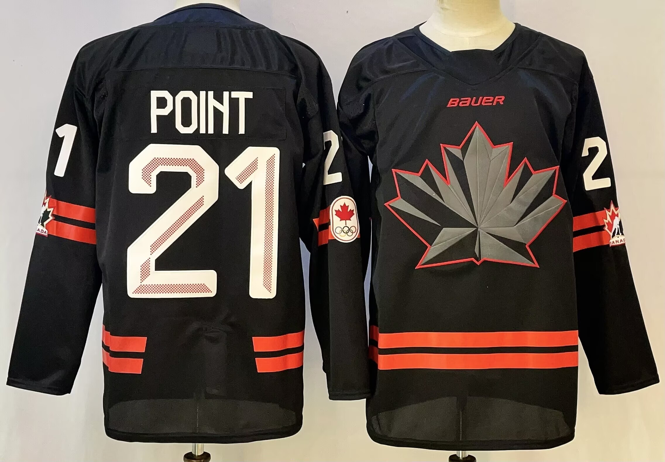2026 Team Canada Winter Olympics Black Hockey Jersey