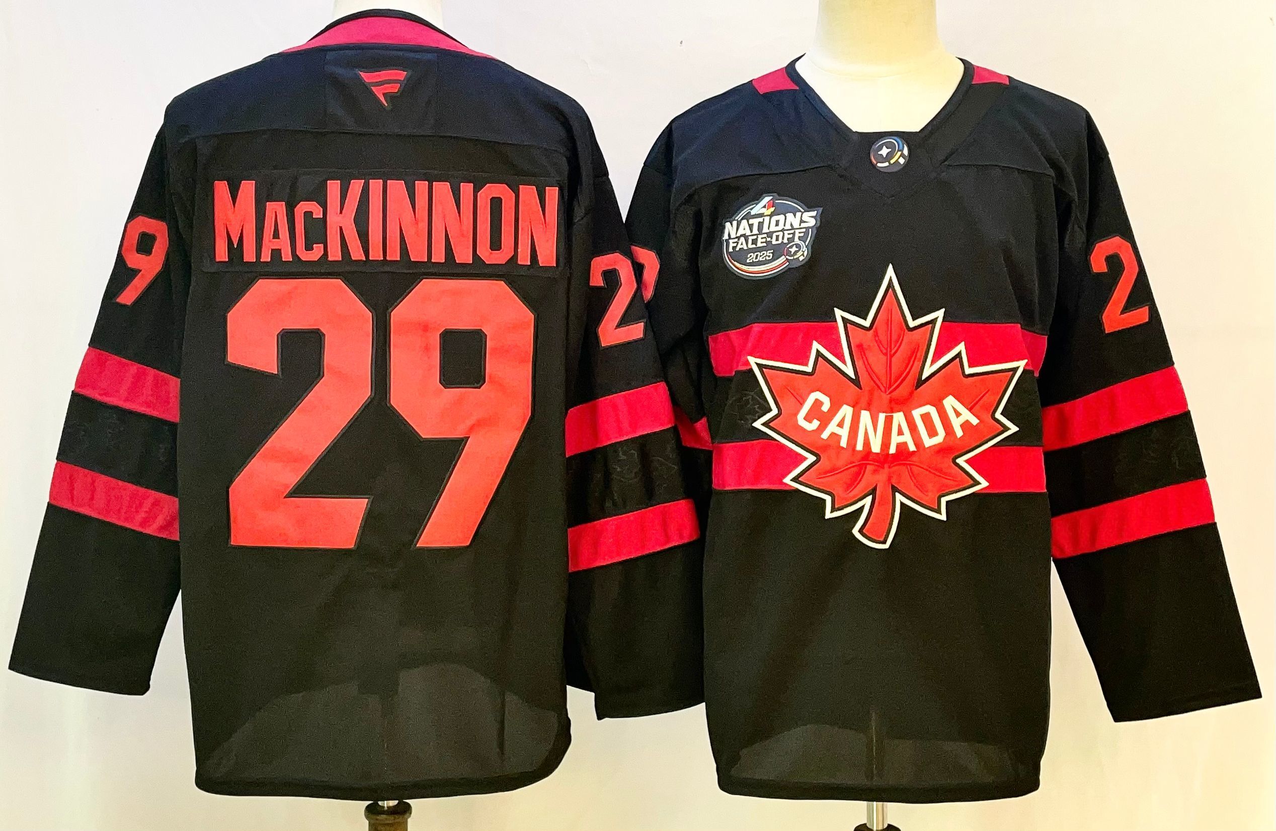 Connor McDavid Team Canada Black 2026 Olympic Hockey Jersey