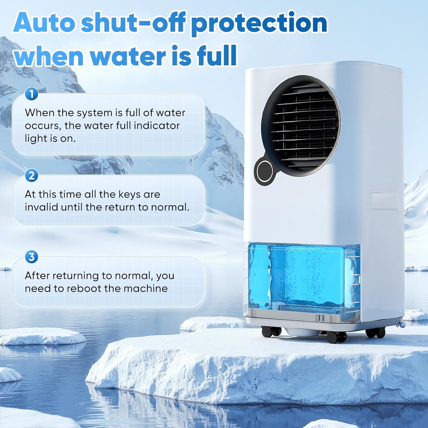 Portable Air Conditioner, 16000 BTU, Smart APP Control, Timer