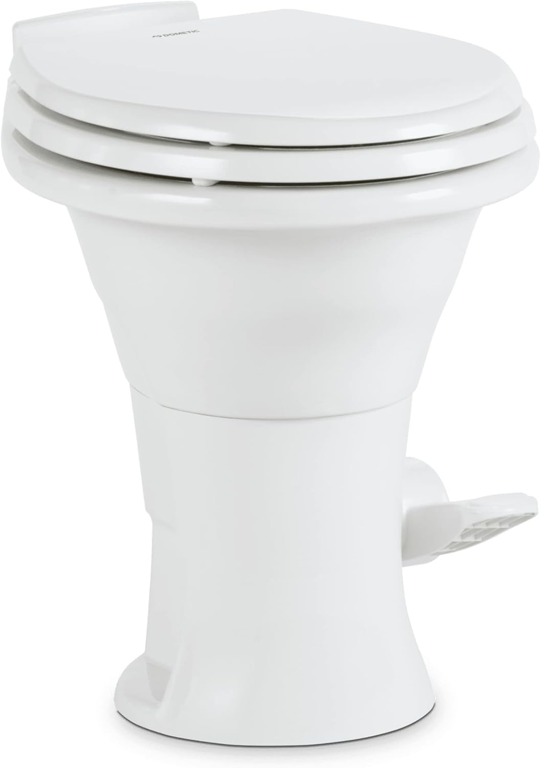 Dometic 310 RV Toilet, Oblong, PowerFlush, White