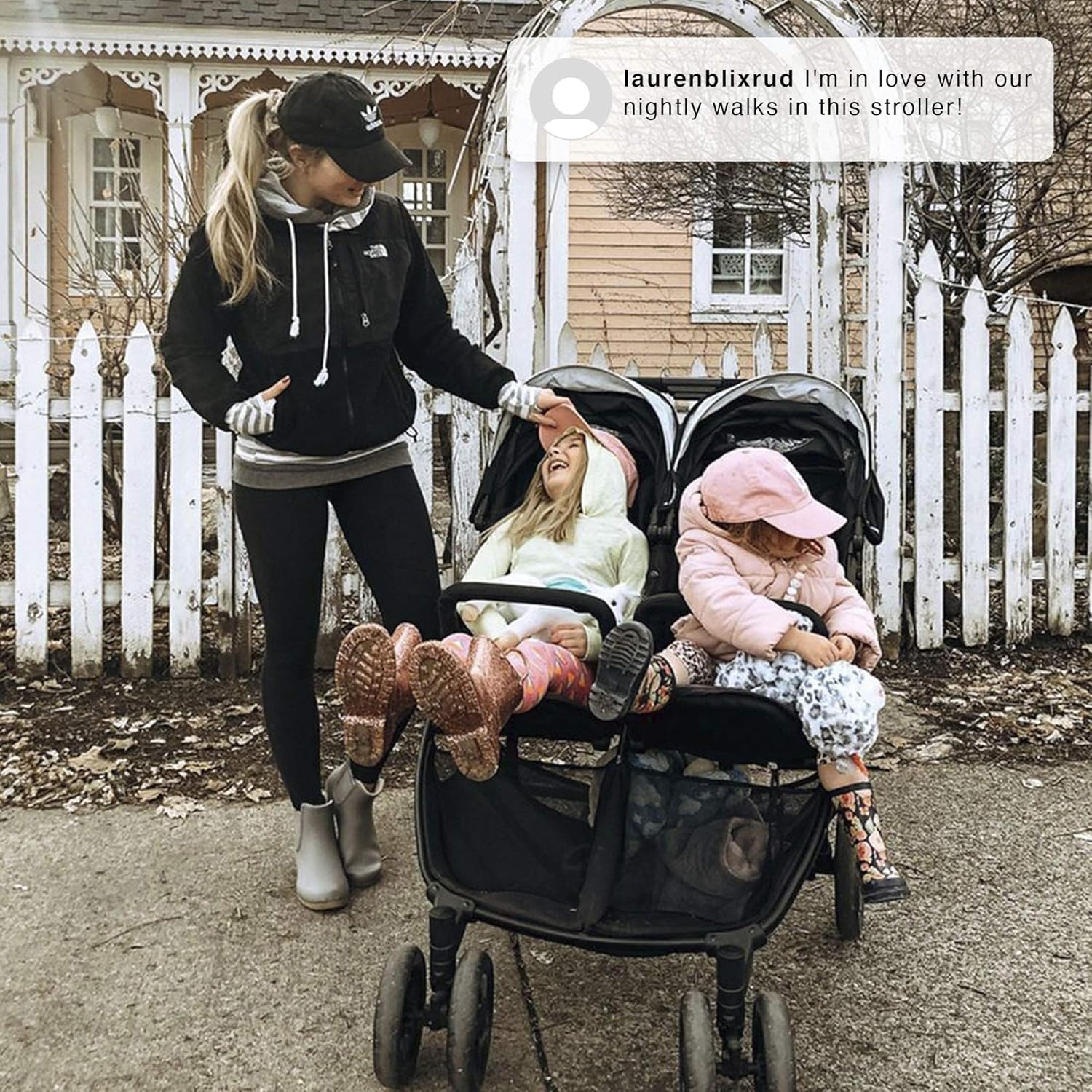 Destination Ultralight Double Stroller, Midnight