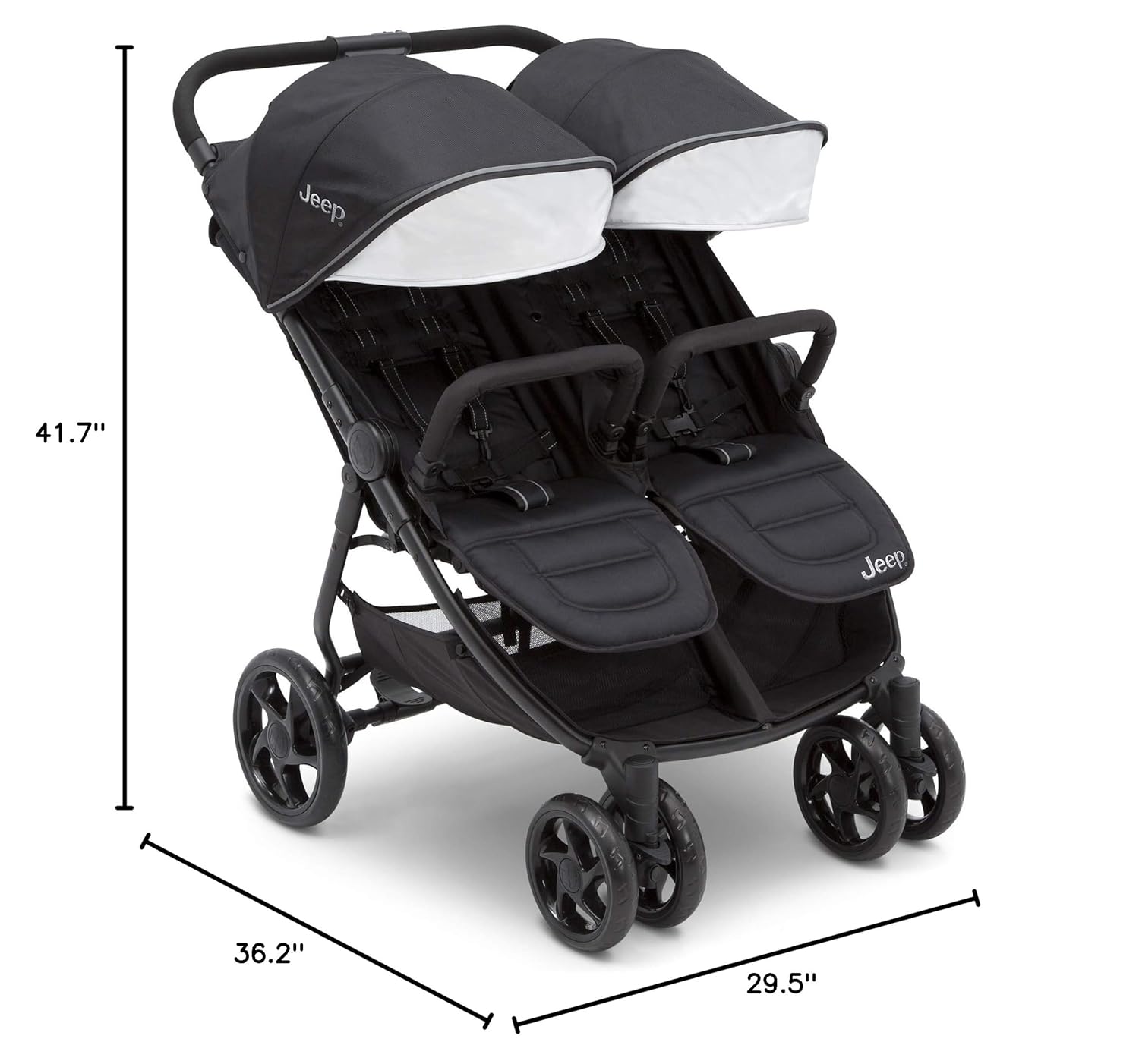 Destination Ultralight Double Stroller, Midnight