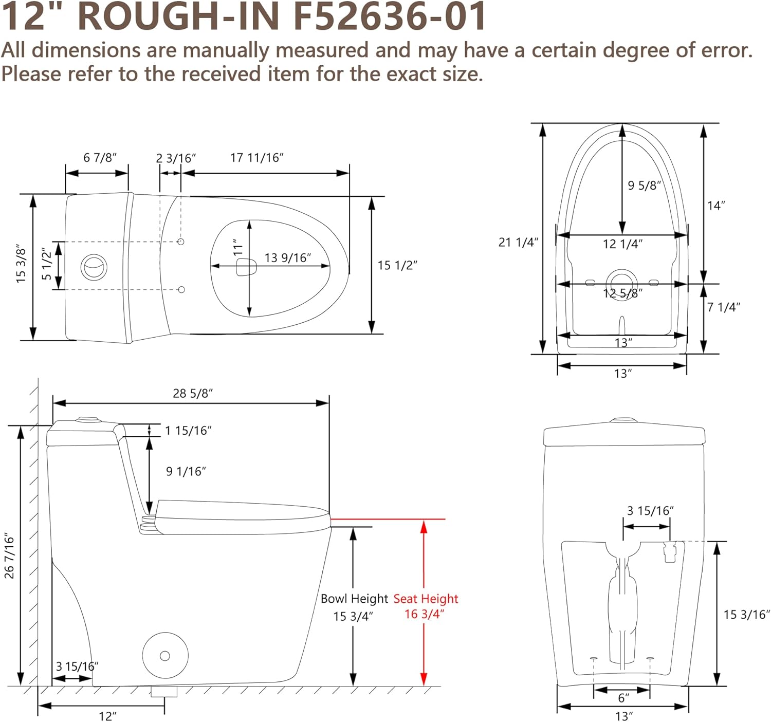 Deer Valley One Piece Toilet, Dual Flush, ADA Height, White