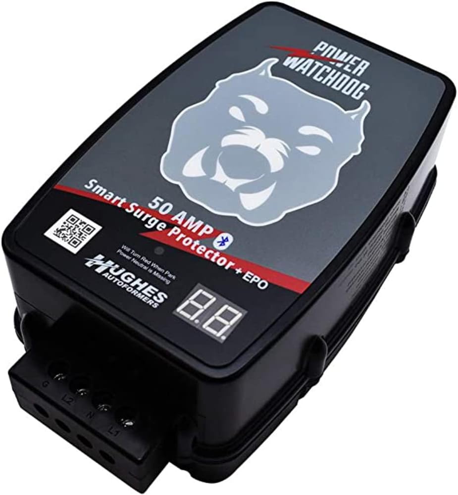 Power Watchdog PWD50EPOH 50A RV Surge Protector, Bluetooth, EPO