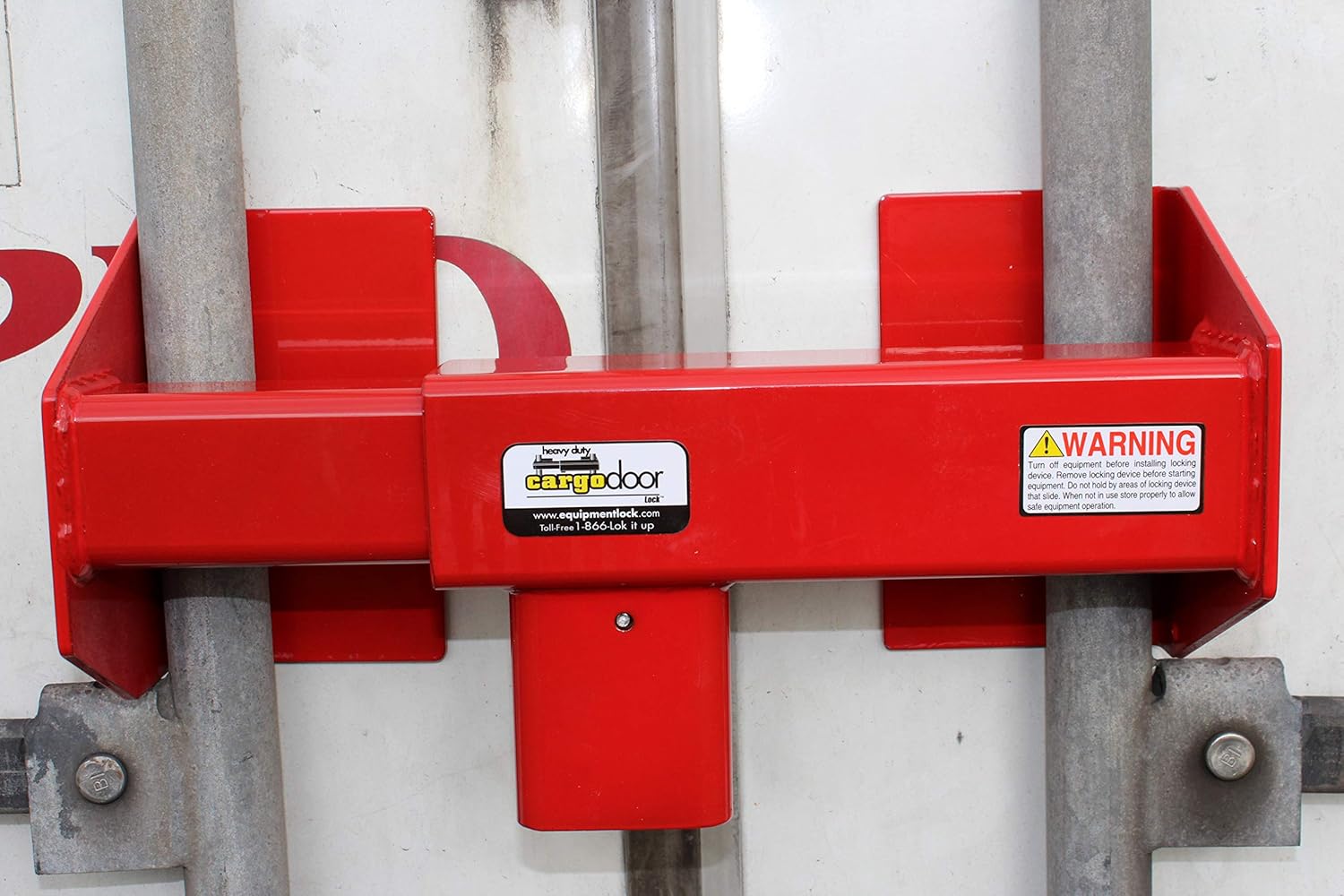 Equipment Lock Cargo Door Lock, Steel, Semi Trailer Security