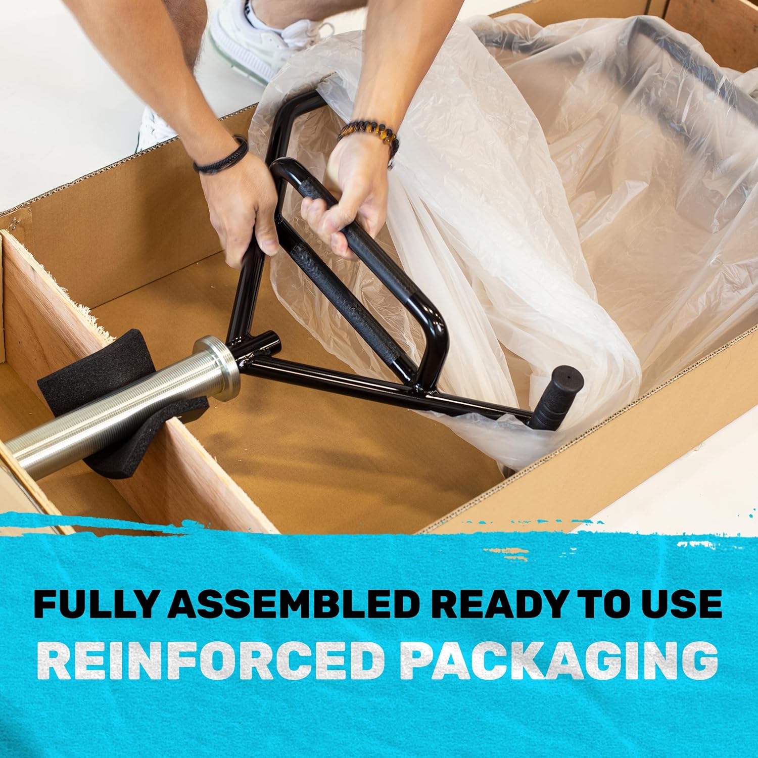 Bells of Steel Trap Bar, Hex Deadlift Bar, 700lb Capacity