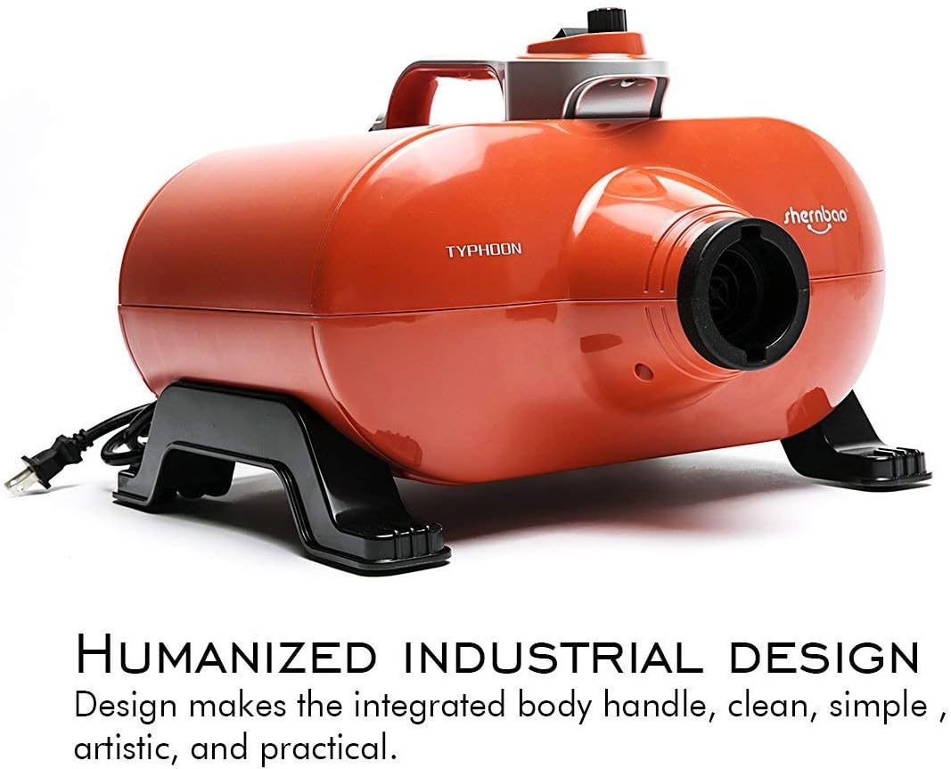 Shernbao 6.0HP Pet Grooming Dryer Blower, High Velocity, DHD-2400F