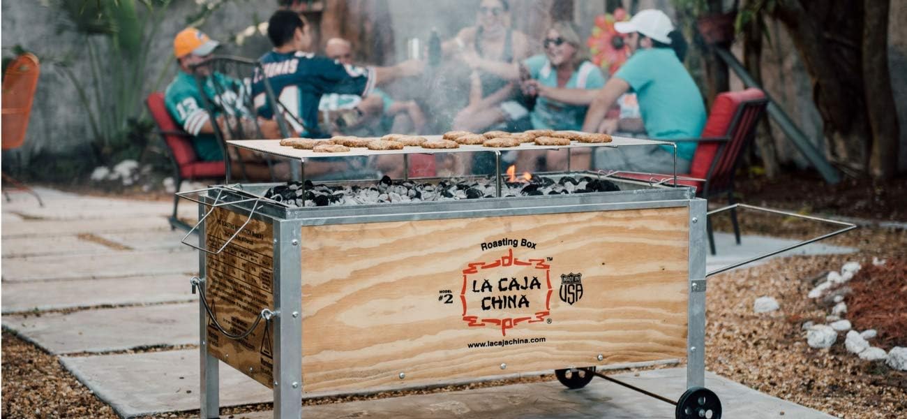 La Caja China Model #2 Pig Roaster, 100LB Capacity