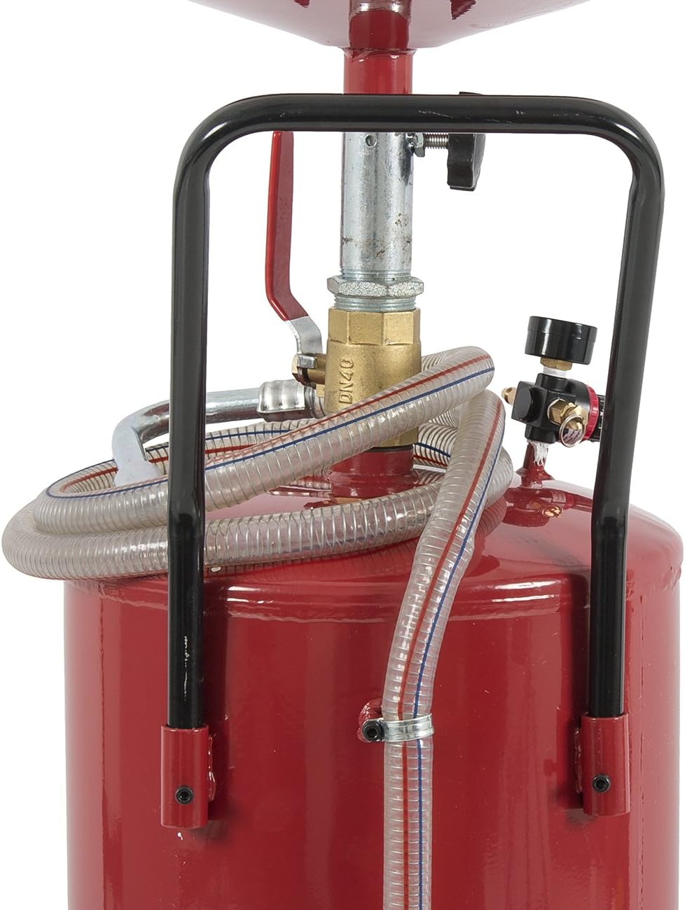 ARKSEN 20 Gallon Waste Oil Drain Tank, Portable, Adjustable Height