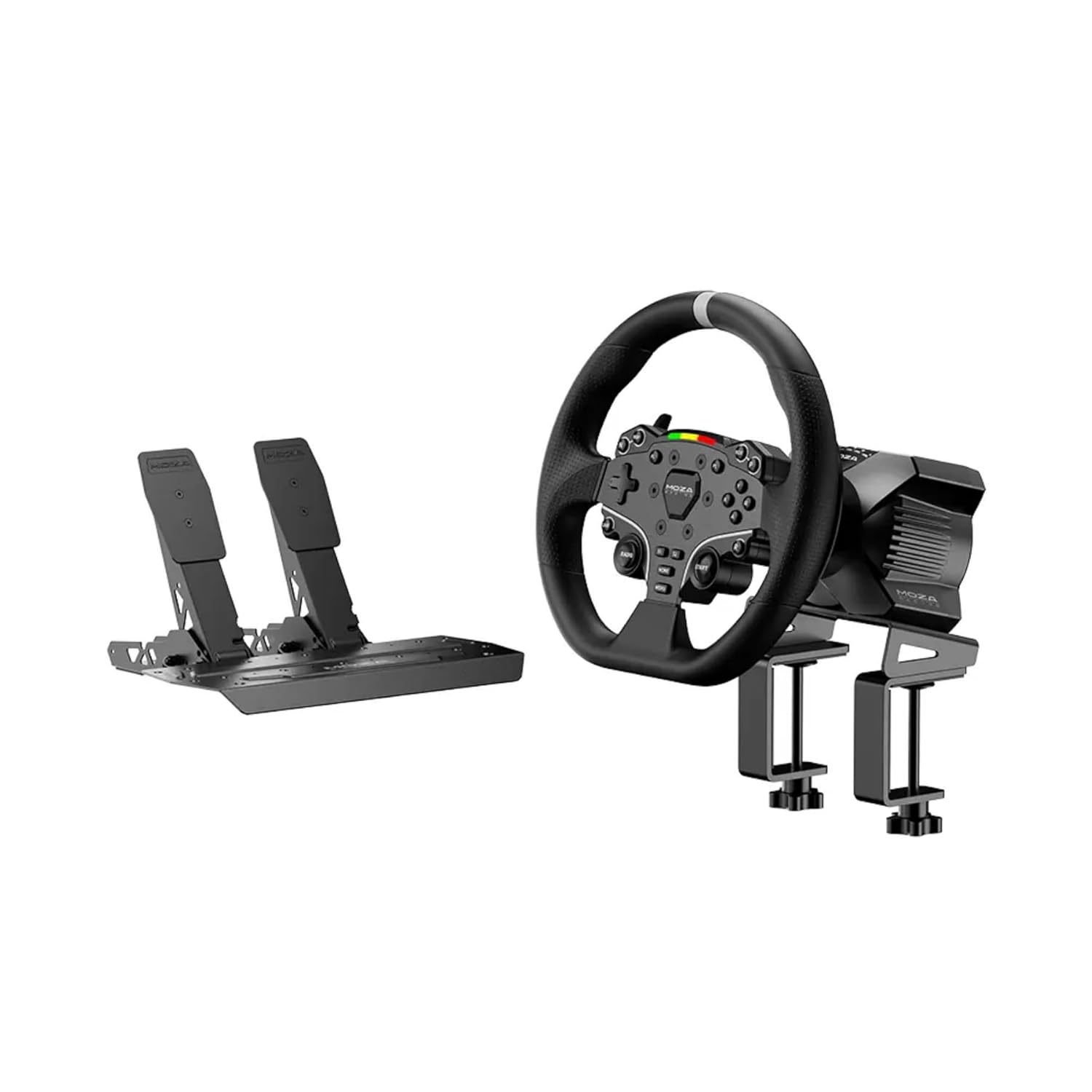 MOZA R3 Racing Wheel & Pedals Bundle, Direct Drive, PC Compatible