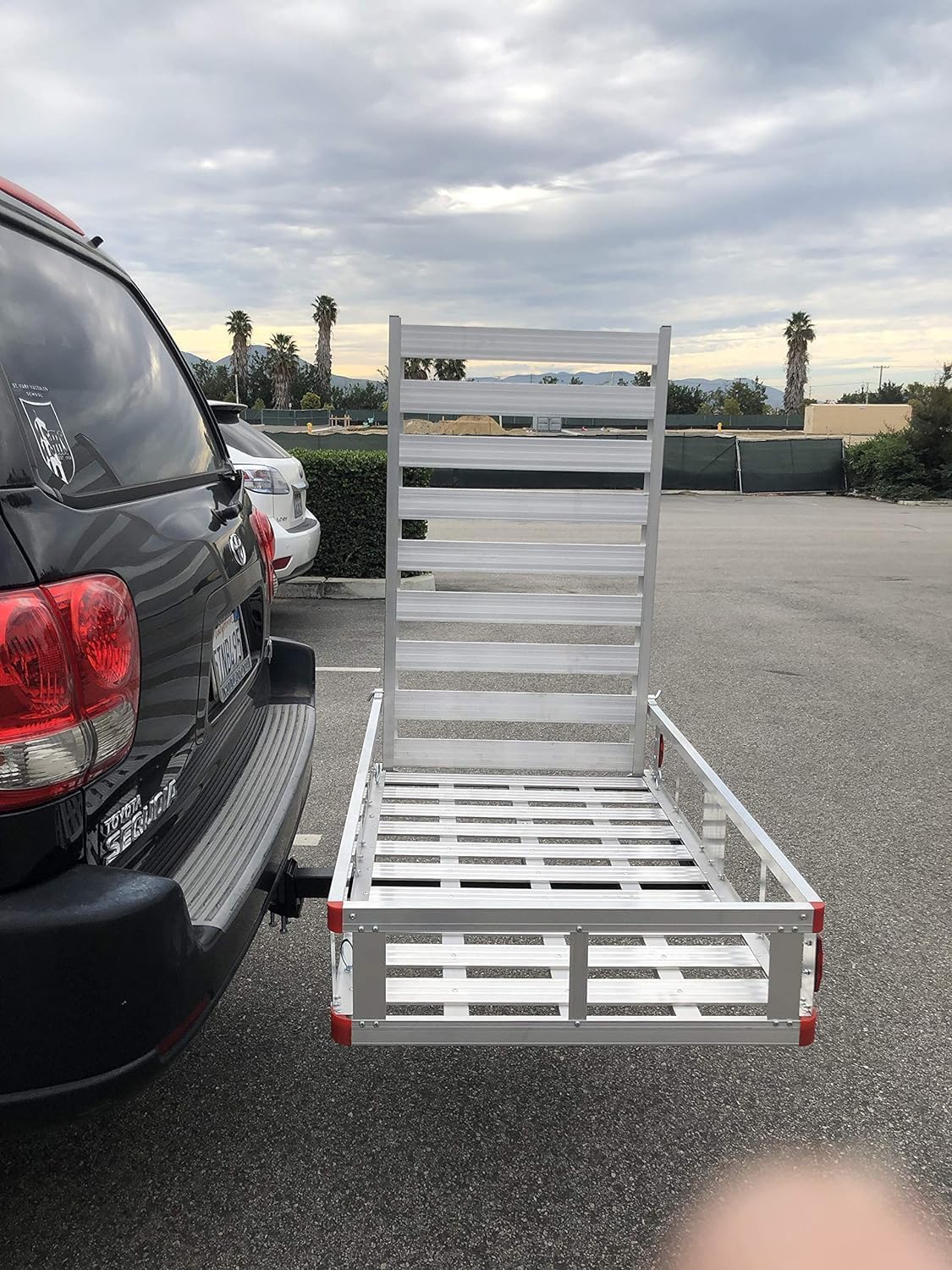 MaxxHaul 50945 Aluminum Mobility Carrier with Ramp, 500lb Capacity