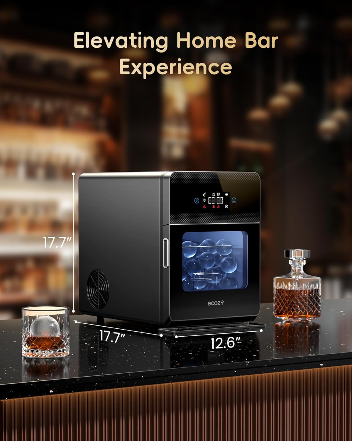 ecozy Clear Ice Ball Maker, 2