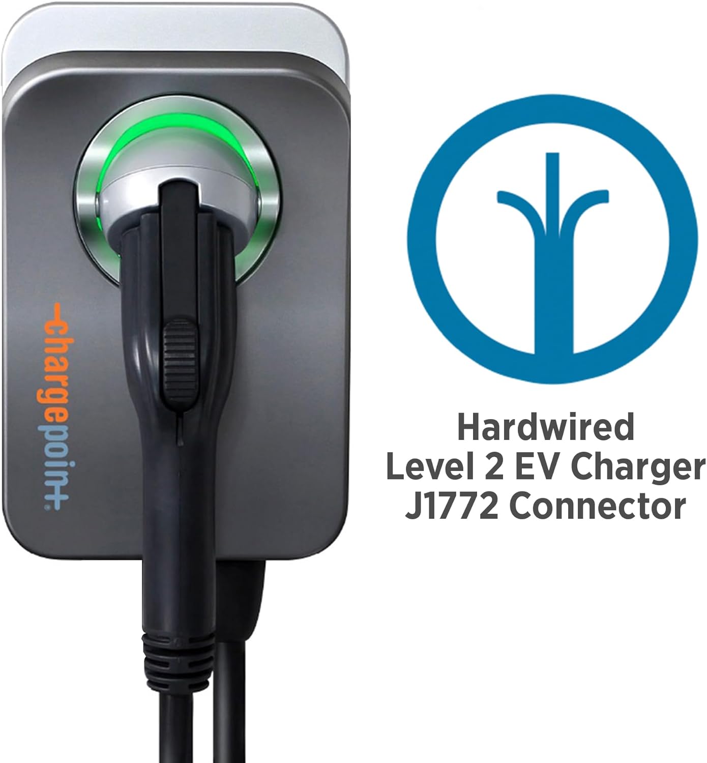 ChargePoint HomeFlex Level 2 EV Charger, J1772, Hardwired