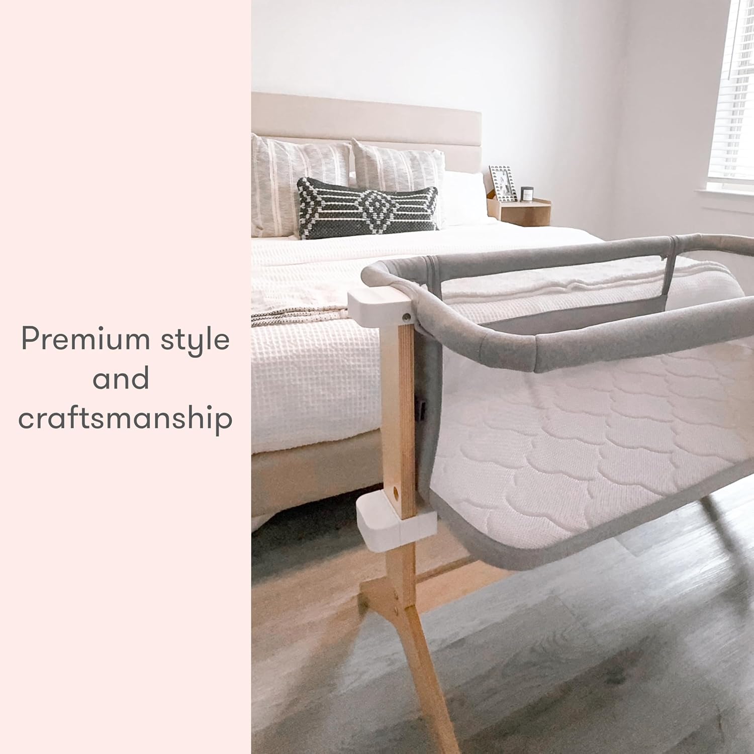 Newton Baby Bassinet & Sleeper, Breathable, Adjustable Height