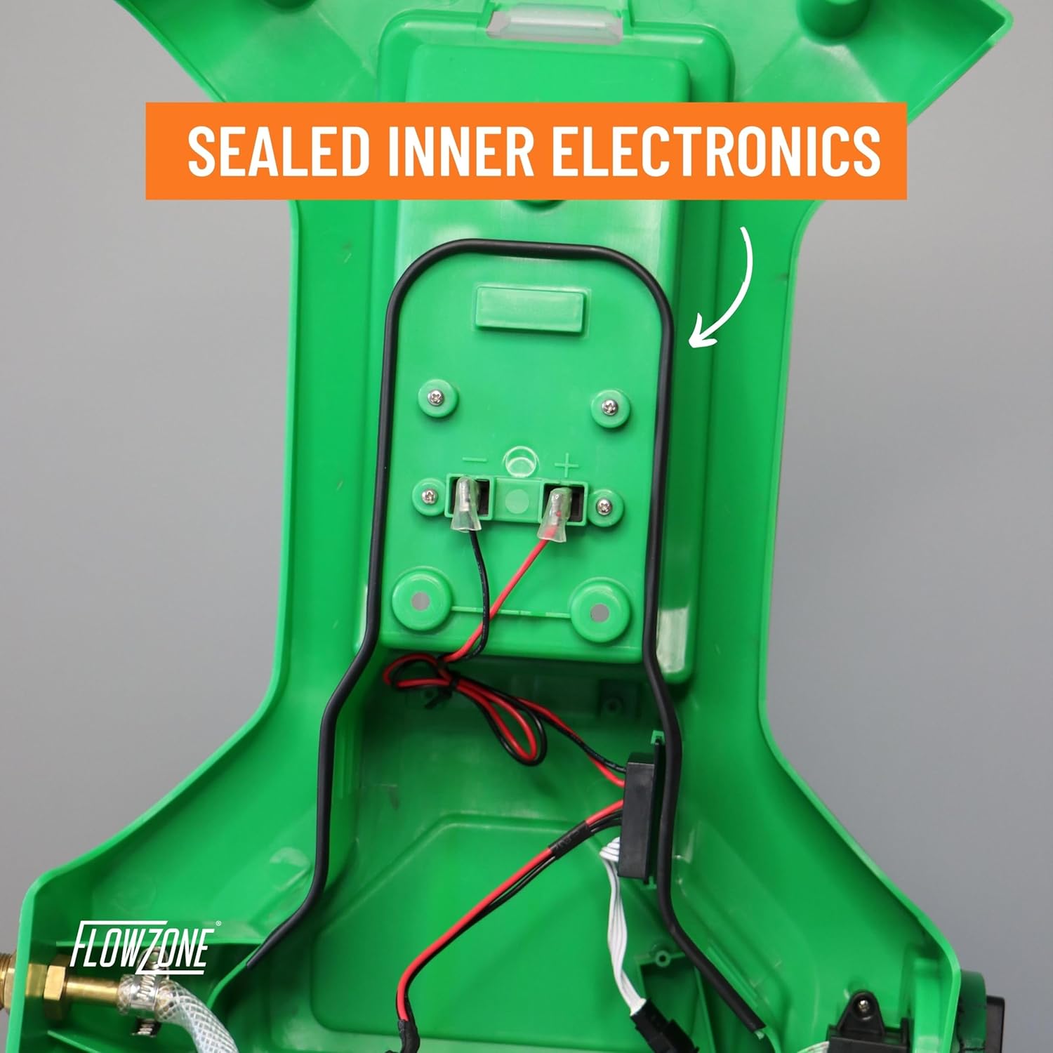 FlowZone Cyclone 3 Backpack Sprayer, 4-Gallon, Battery Powered