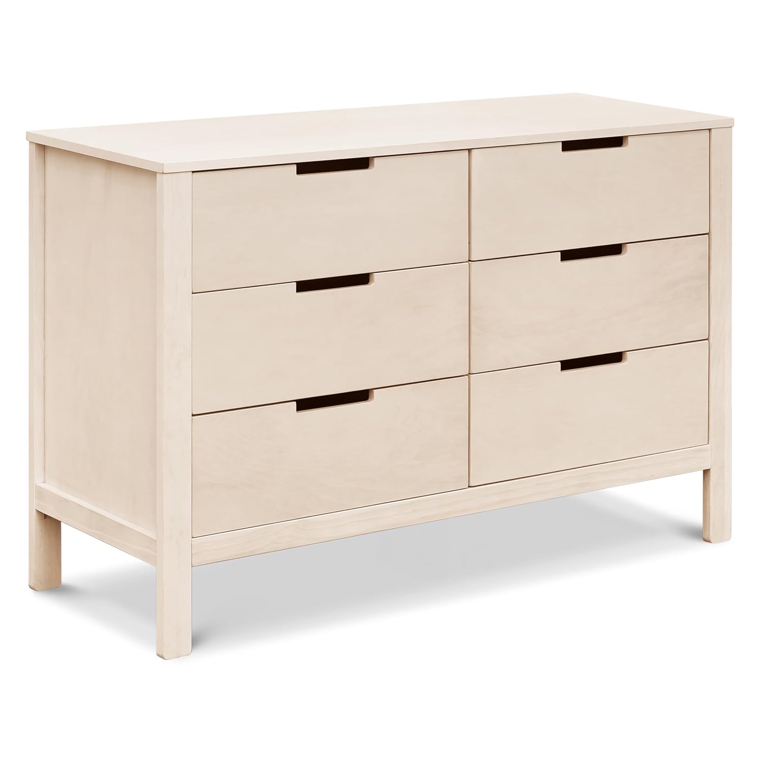 Carter's by Colby 6-Drawer Baby Dresser, Washed Natural