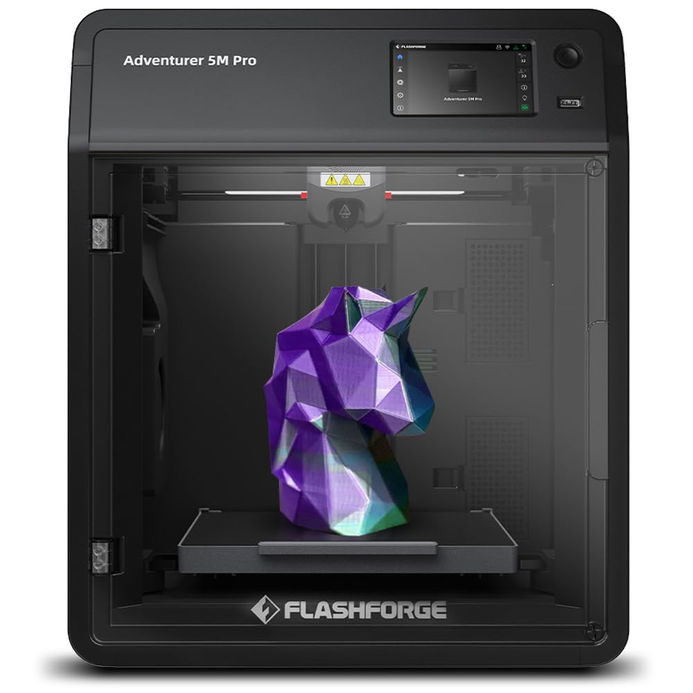 FLASHFORGE AD5M Pro 3D Printer, 600mm/s, Auto Calibration