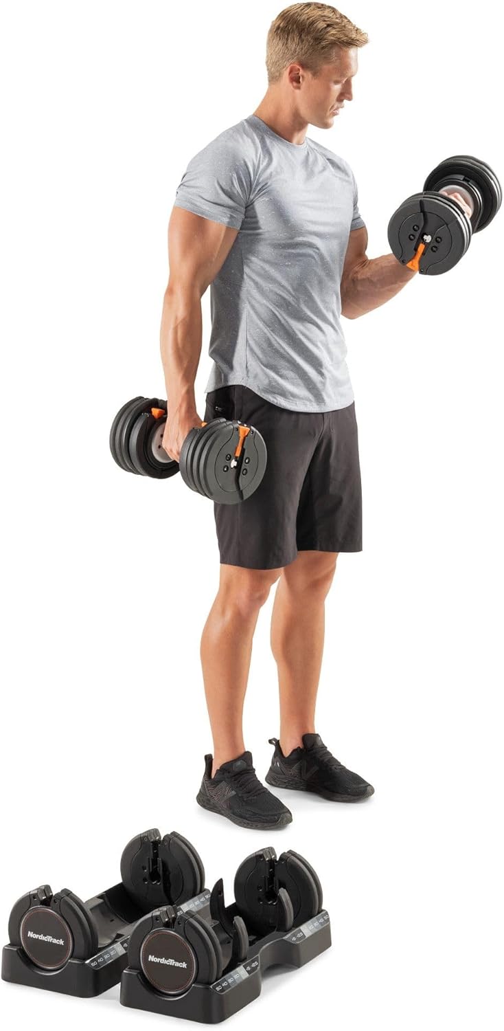 NordicTrack Select-a-Weight Adjustable Dumbbells