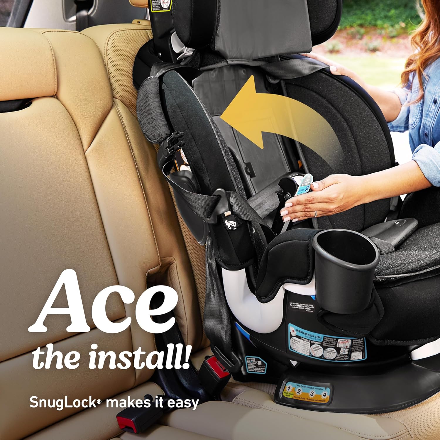 Graco Turn2Me 3-in-1 Rotating Convertible Car Seat, Cambridge
