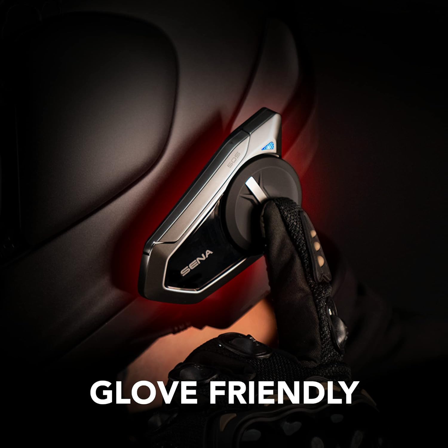 Sena 50S Motorcycle Bluetooth Headset with Mesh Intercom