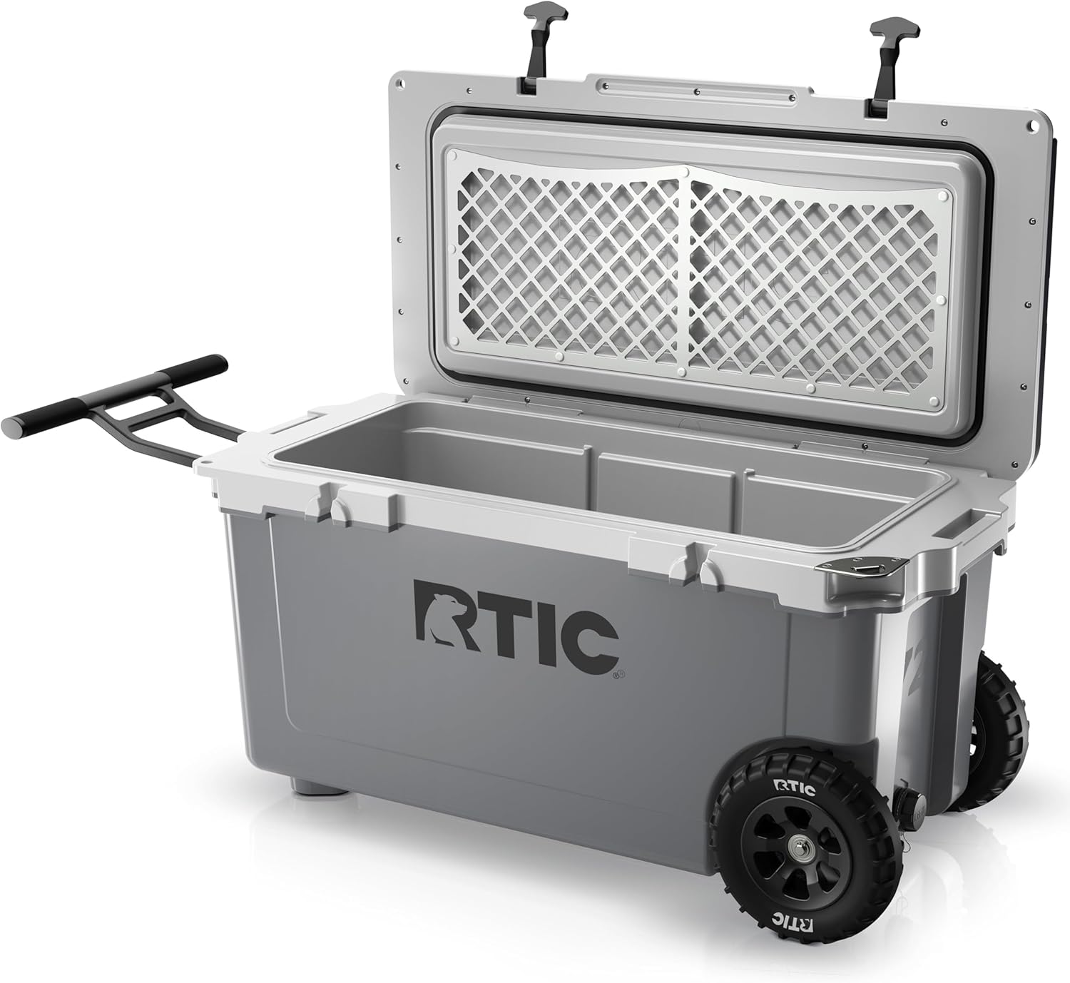 RTIC 72 QT Ultra-Light Wheeled Cooler, 30% Lighter, Portable