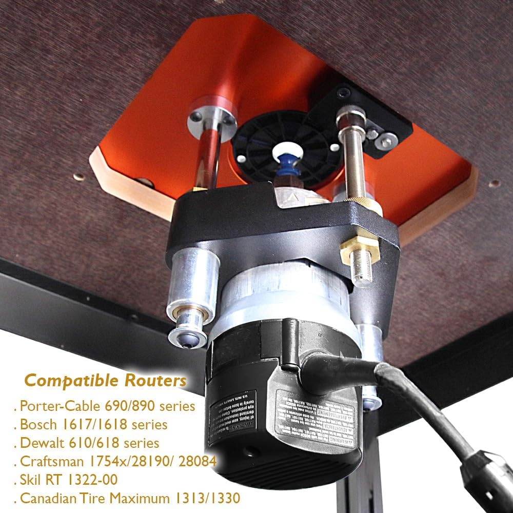 O'SKOOL Router Lift System, 3-1/2