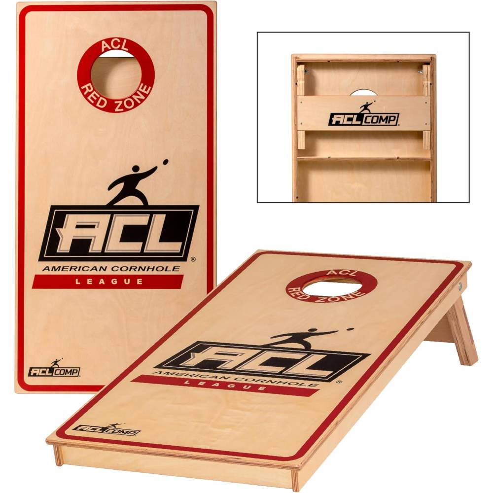 ACL Official 2x4 Cornhole Boards, Regulation Size, Solid Wood, CNC Cut